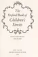 Book cover of The Oxford book of children's stories