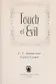 Book cover of Touch of evil