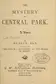 Book cover of The Mystery of Central Park