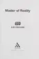 Book cover of Master of reality