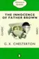 Book cover of The Innocence of Father Brown