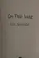Book cover of On Thin Icing