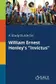 Book cover of A Study Guide for William Ernest Henley's "Invictus"
