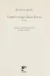 Book cover of Vampire tragen keine Karos