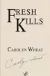 Book cover of Fresh Kills