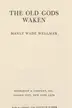 Book cover of The Old Gods Waken
