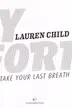 Book cover of Ruby Redfort take your last breath