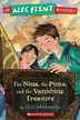 Book cover of The Nina, the Pinta, and the vanishing treasure