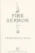 Book cover of The fire sermon