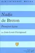 Book cover of Nadja de Breton. Premières leçons
