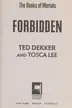 Book cover of Forbidden