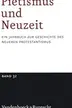 Book cover of Pietismus und Neuzeit Band 32 - 2006