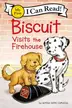 Book cover of Biscuit Visits the Firehouse