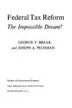 Book cover of Federal Tax Reform