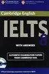 Book cover of Cambridge Ielts 8 Book With Answers And Audio Cds )