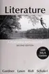 Book cover of Literature, a portable anthology -- Second edition