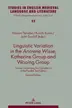 Book cover of Linguistic Variation in the Ancrene Wisse, Katherine Group and Wooing Group