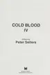 Book cover of Cold Blood IV
