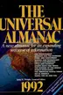 Book cover of The universal almanac, 1992