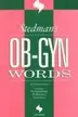 Book cover of Stedman's OB-GYN words