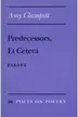Book cover of Predecessors, et cetera