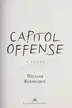 Book cover of Capitol offense : a novel