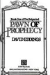 Book cover of Pawn of Prophecy