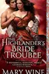 Book cover of The Highlander's Bride Trouble