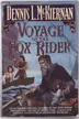 Book cover of Voyage of the fox rider