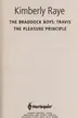 Book cover of The Braddock Boys: Travis The Braddock Boys: Travis\The Pleasure Principle