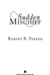 Book cover of Sudden Mischief